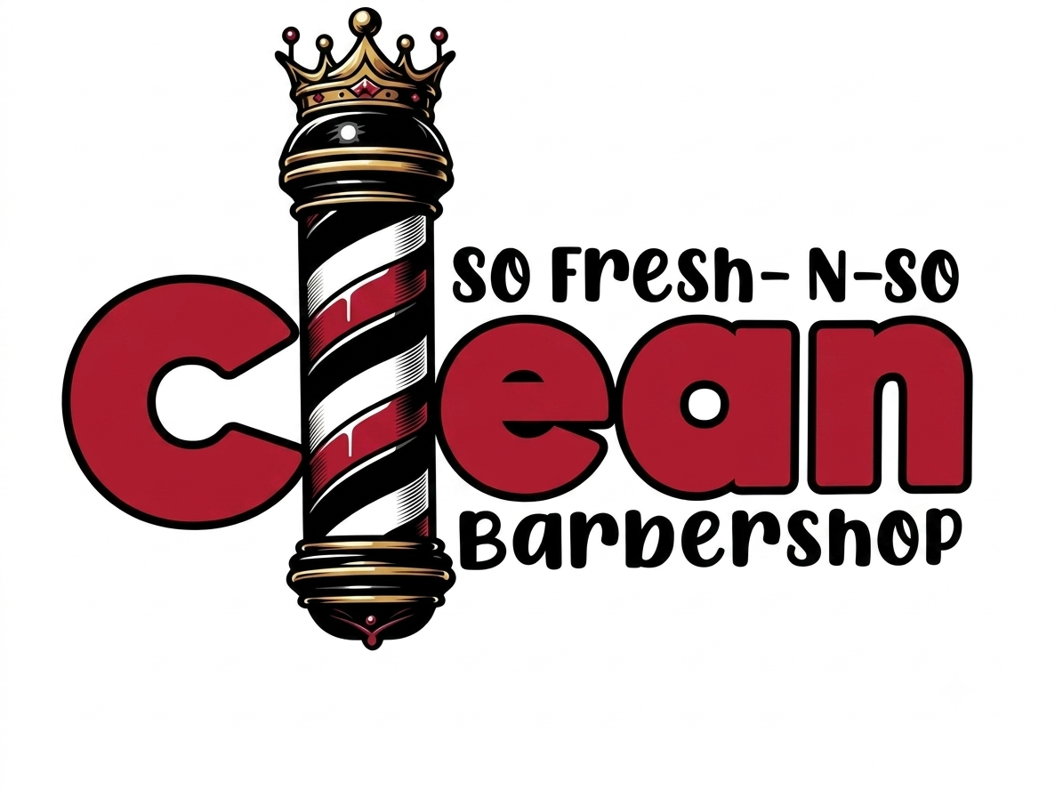 So Fresh-N-So Clean Barbershop logo